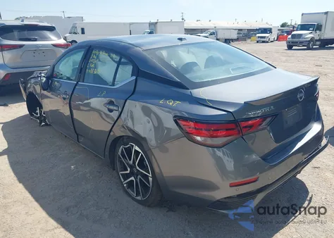 2025 Nissan Sentra Sr из США, поврежденный, VIN 3N1AB8DV4SY245933